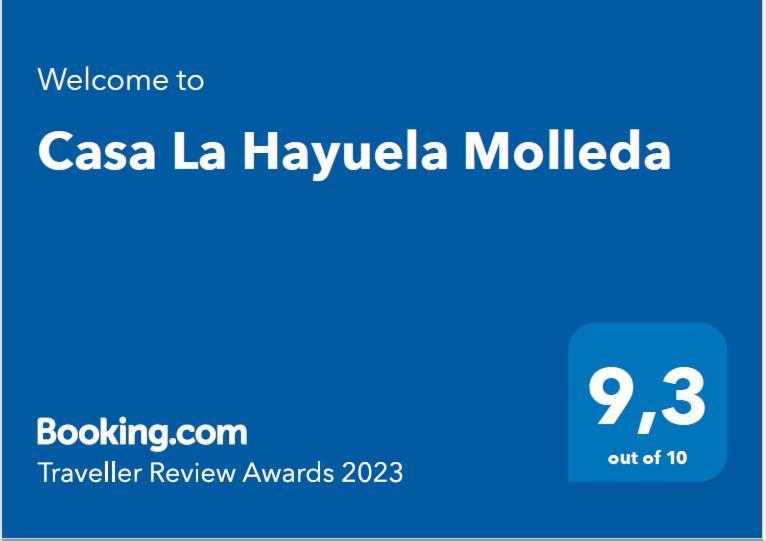 Вілла Casa La Hayuela Molleda Екстер'єр фото
